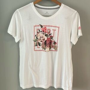 adidas Limited Edition Portland Roses T Shirt size L